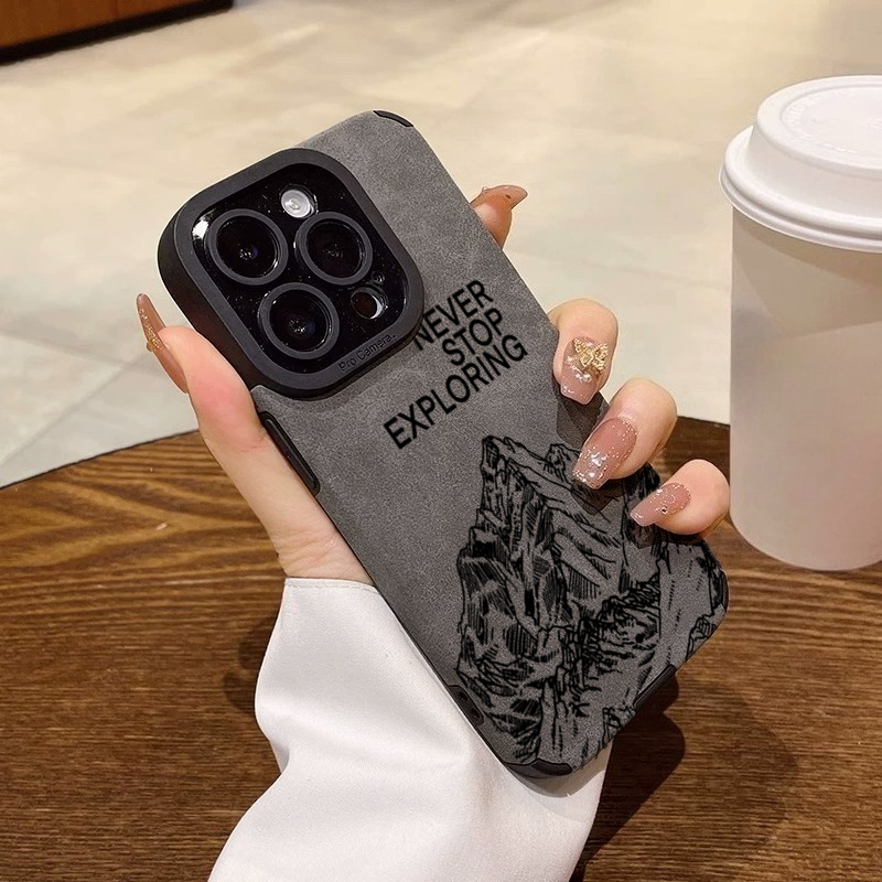 Xo Phone Accessories - 세련된 디자인의 'Never Stop Exploring' 폰