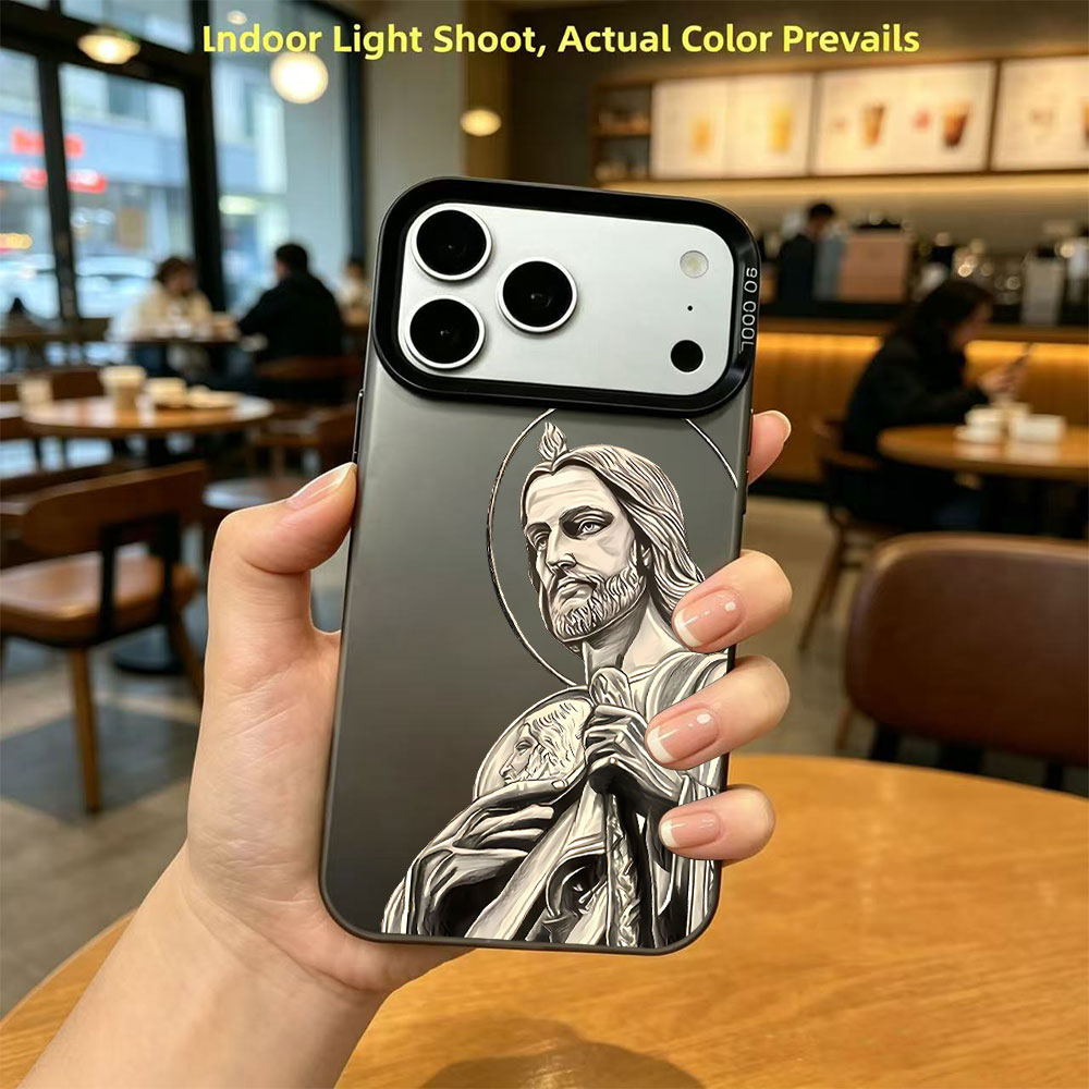 Xo Phone Accessories - 산 유다 타데오 패턴 디자인 아이폰