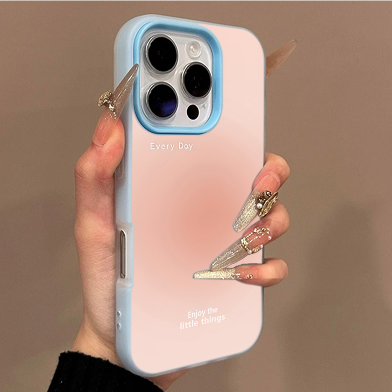 핑크 그라데이션 패턴 폰 케이스 (아이폰 17, 16  - Xo Phone Accessories 리뷰 및 가격