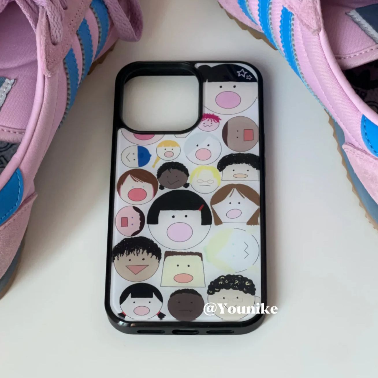 카툰 한국 스타일 귀여운 큰 머리 인형 맞춤형 카와이  - Y2K Phone Accessories 리뷰 및 가격