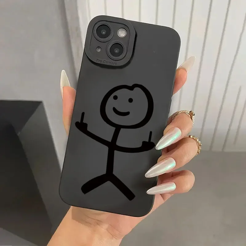 귀여운 만화 매치맨 무광 실리콘 폰 케이스 (아이폰 1 - Xo Phone Accessories 리뷰 및 가격