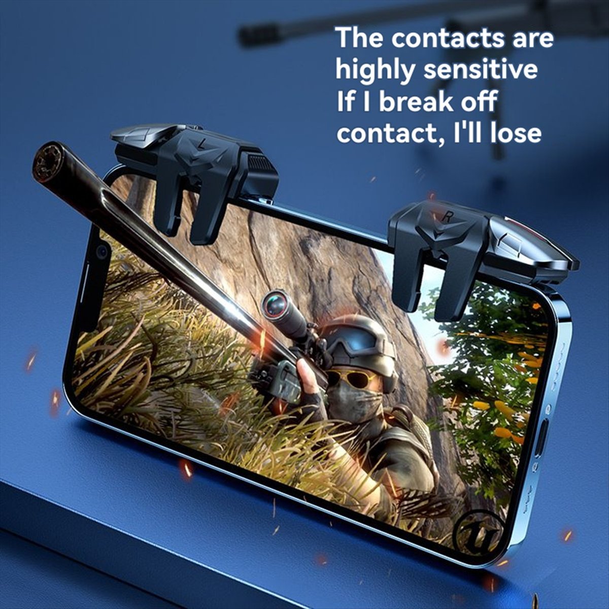 ★ ▲   G21 모바일 폰 게임 트리거, 게임 컨트롤 - Gaming Trigger Phone 리뷰 및 가격