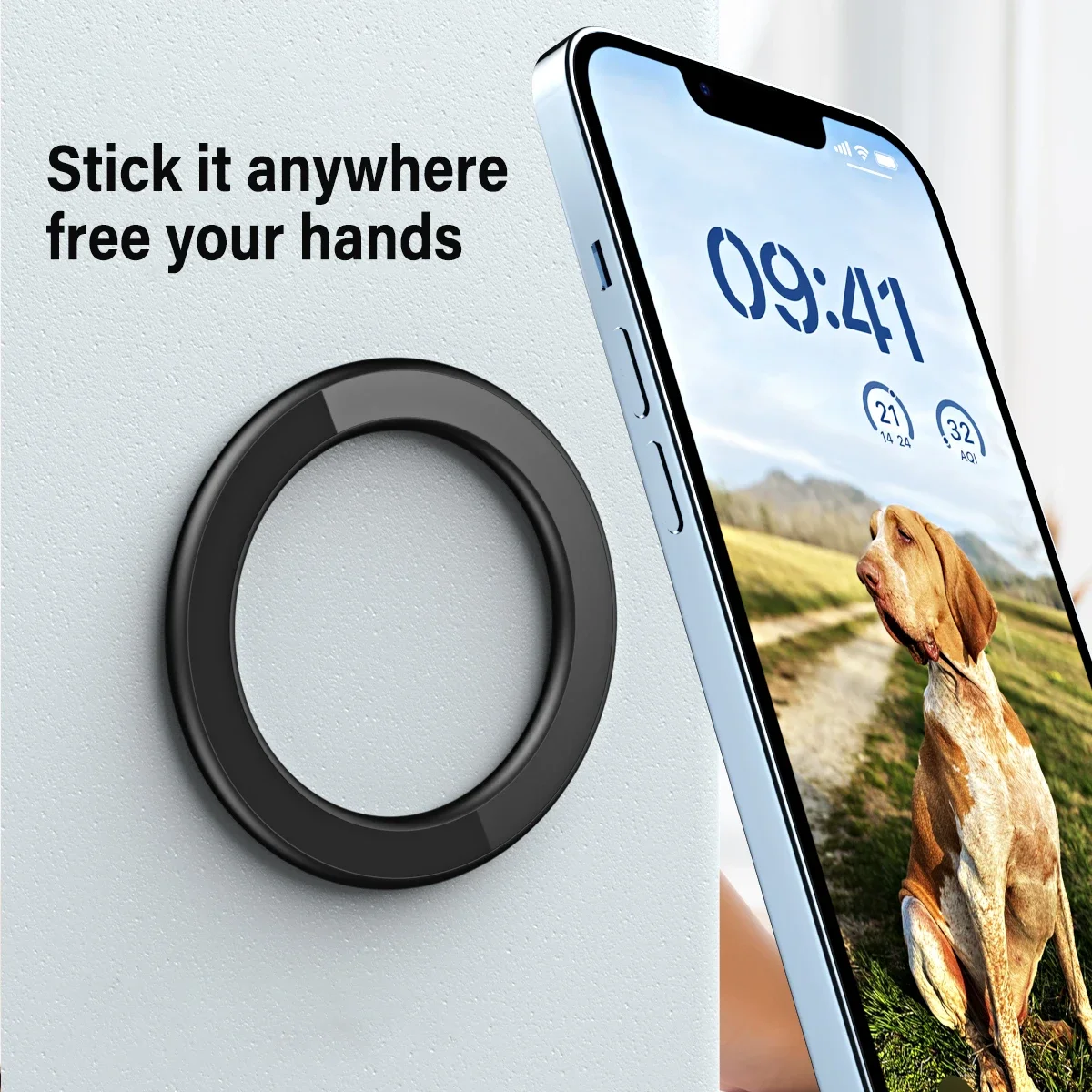 맥세이프 마그네틱 링 홀더 접착식 강력 자석 휴대폰 벽 - Phone Accessories Popsocket 리뷰 및 가격