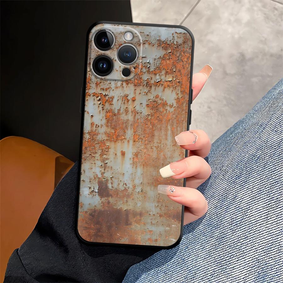 레트로 러스트 디자인 케이스 아이폰 13 미니 12 1 - Xo Phone Accessories 리뷰 및 가격