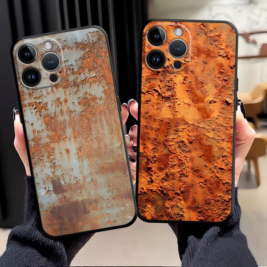 레트로 러스트 디자인 케이스 아이폰 13 미니 12 1 - Xo Phone Accessories 리뷰 및 가격