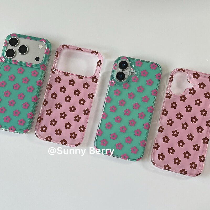 한국 인스타 감성 여름 컬러풀 플라워 폰 케이스 아이폰 - Y2K Phone Accessories 리뷰 및 가격