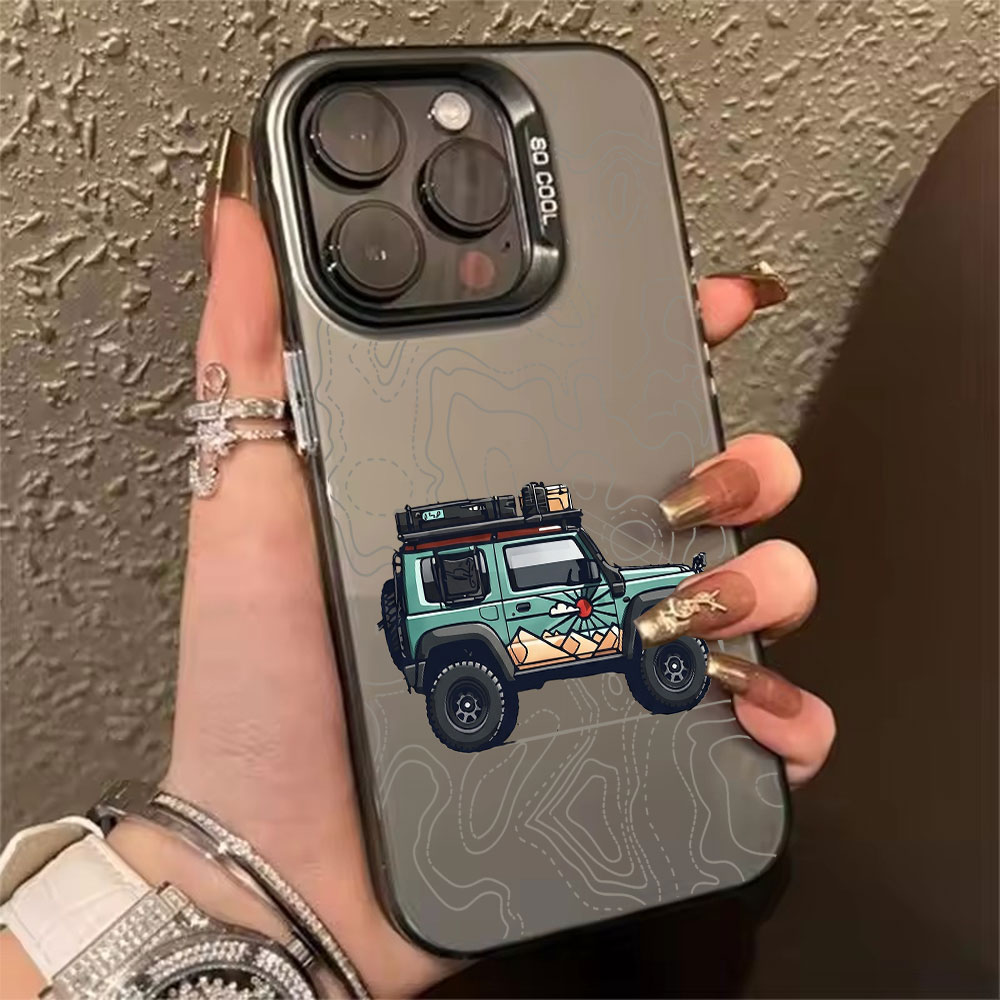 심플 자동차 패턴 폰 케이스 아이폰 17 에어 16 1 - Xo Phone Accessories 리뷰 및 가격