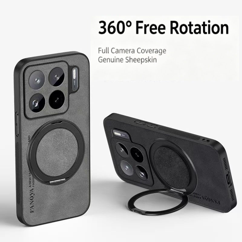 양가죽 PU 가죽 마그네틱 폰 케이스 360도 회전 가 - Phone Accessories Popsocket 리뷰 및 가격
