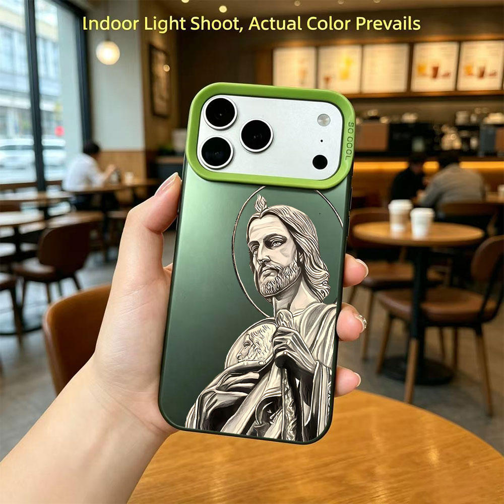 산 유다 타데오 패턴 디자인 아이폰 18 17 16 1 - Xo Phone Accessories 리뷰 및 가격