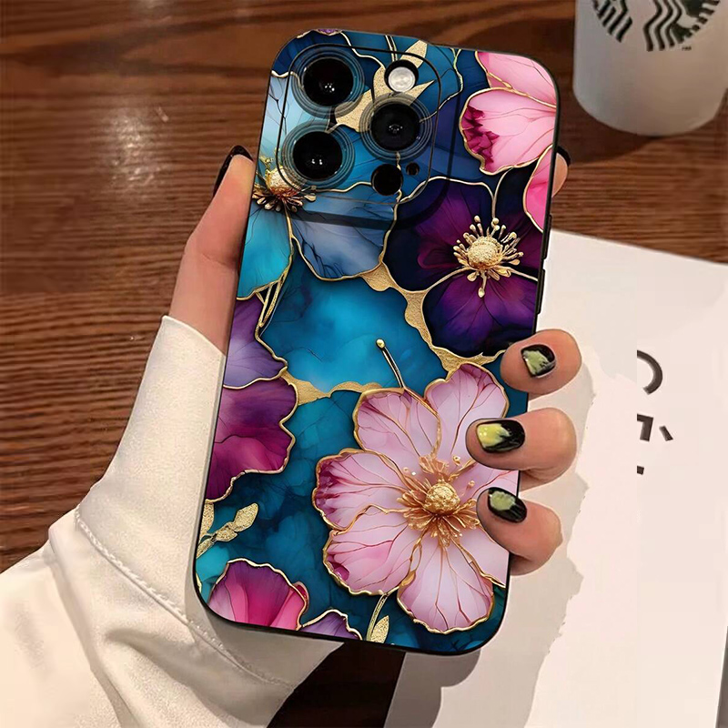 빈티지 플로럴 패턴 폰 케이스 (아이폰 17, 16 P - Xo Phone Accessories 리뷰 및 가격