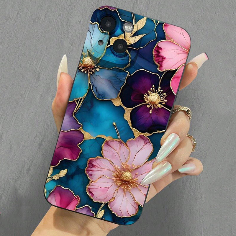 빈티지 플로럴 패턴 폰 케이스 (아이폰 17, 16 P - Xo Phone Accessories 리뷰 및 가격