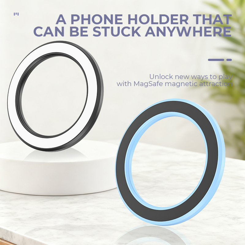 맥세이프 강력 자석 링 폰 홀더 스탠드 접착식 자석 벽 - Phone Accessories Popsocket 리뷰 및 가격
