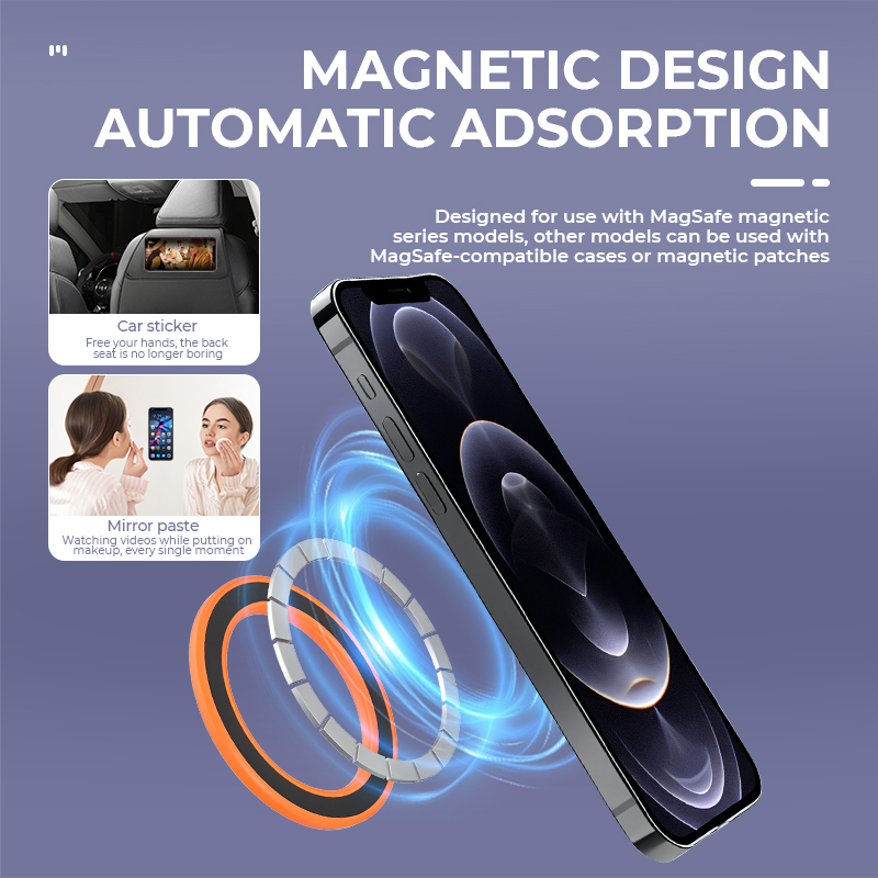 맥세이프 강력 자석 링 폰 홀더 스탠드 접착식 자석 벽 - Phone Accessories Popsocket 리뷰 및 가격