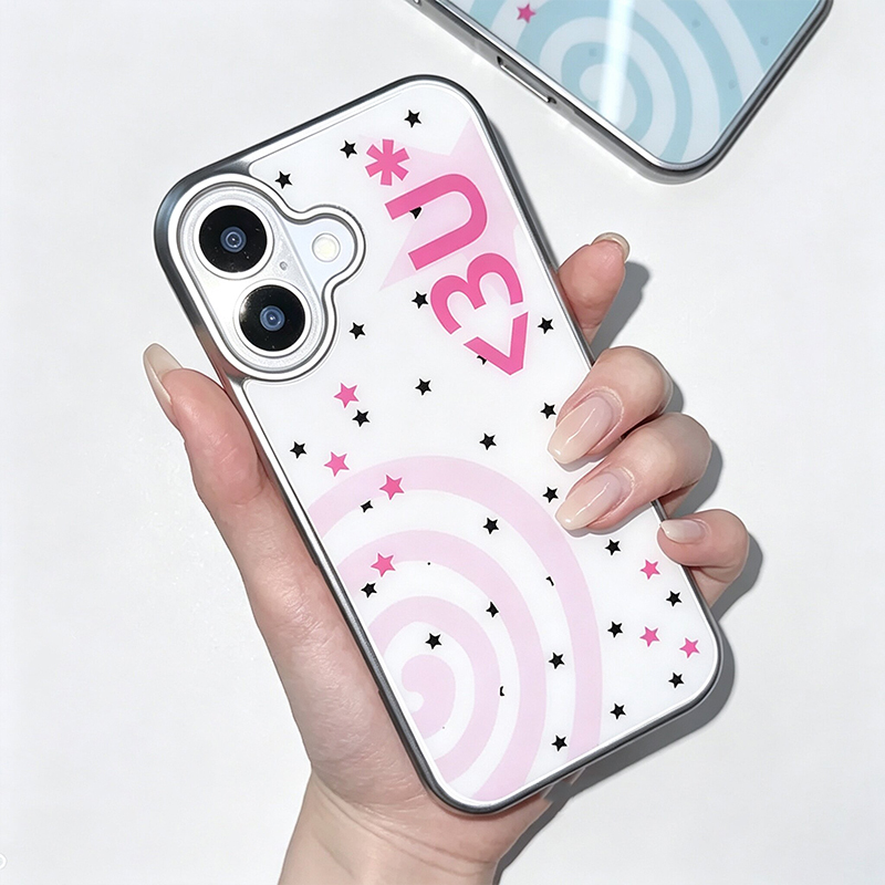 Y2K 크리에이티브 스윗 쿨 민트 블루 스타 볼텍스 폰 - Y2K Phone Accessories 리뷰 및 가격