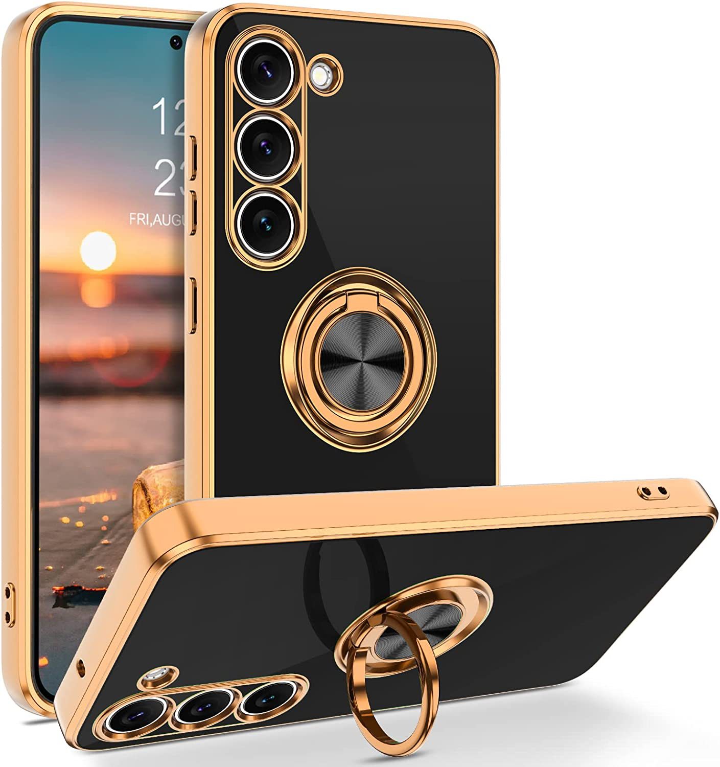 럭셔리 도금 마그네틱 360 ° 삼성 갤럭시 A07 A - Phone Accessories Popsocket 리뷰 및 가격