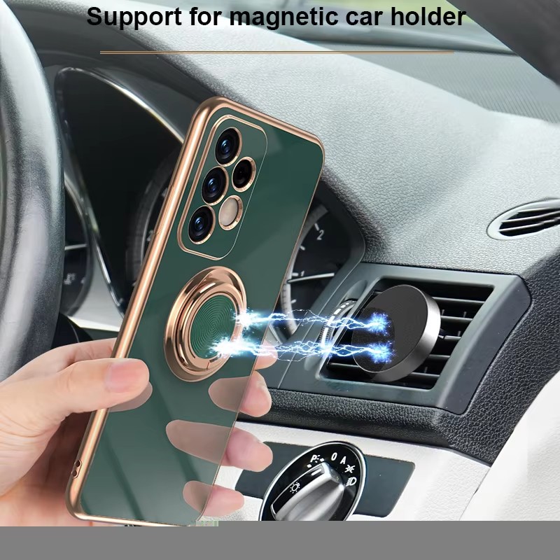 럭셔리 도금 마그네틱 360 ° 삼성 갤럭시 A07 A - Phone Accessories Popsocket 리뷰 및 가격