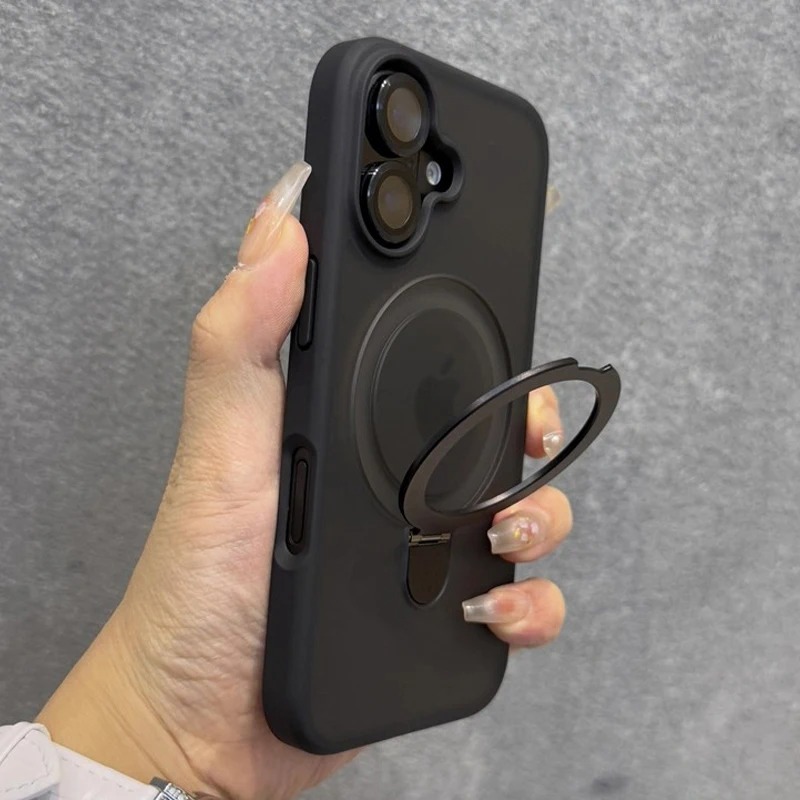 매트 링 홀더 글래스 렌즈 폰 케이스 아이폰 16 15 - Phone Accessories Popsocket 리뷰 및 가격