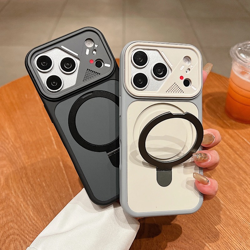 럭셔리 메탈 링 홀더 마그네틱 폰 케이스 (아이폰 17 - Phone Accessories Popsocket 리뷰 및 가격