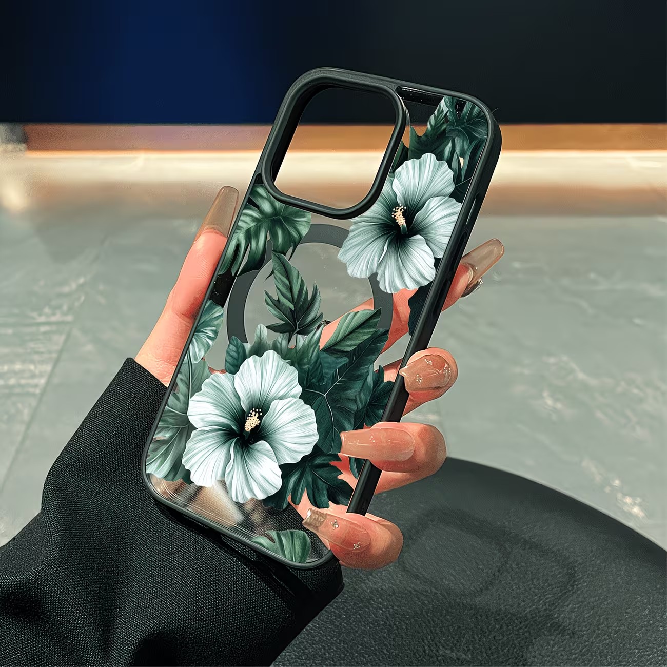 그린 플로럴 프린트 폰 케이스 (아이폰 17, 16,  - Xo Phone Accessories 리뷰 및 가격